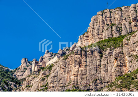 Mountains around the Montserrat Monastery 31426302