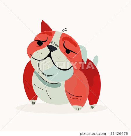 Vector illustration of funny dog Vector illustration of funny dog 31426476