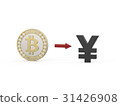 圓形渲染從位硬幣 31426908
