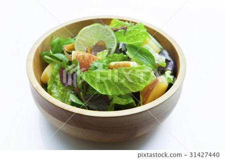 Vegetarian, vegetable sha, vegetables, clams, clams, wild vegetables, lettuce salad 31427440