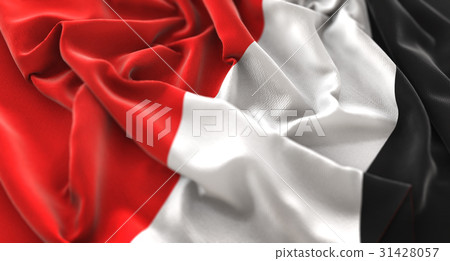 Principality of Sealand Flag Ruffled Beautifully 31428057