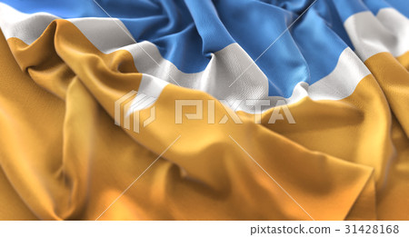 Tierra del Fuego Flag Ruffled Beautifully Tierra del Fuego Flag Ruffled Beautifully 31428168