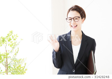 Female Business Business Woman Young Women Stock Photo 31428248 Pixta