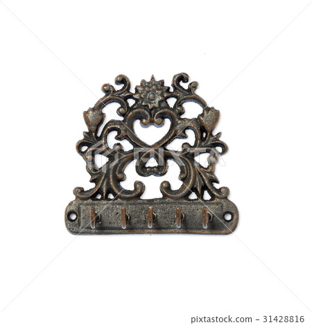 Antique metal hanger. 31428816