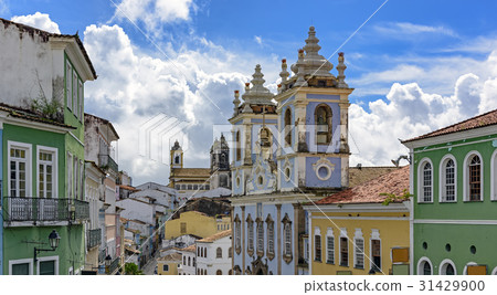 Pelourinho houses, chuches and facades Pelourinho houses, chuches and facades 31429900