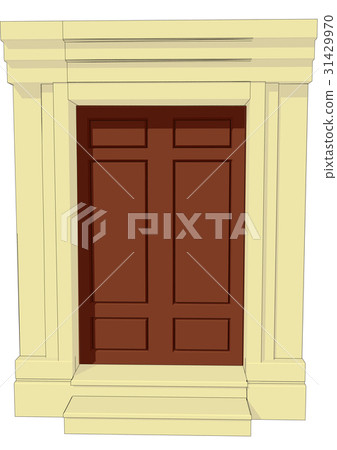entrance to the house entrance to the house 31429970