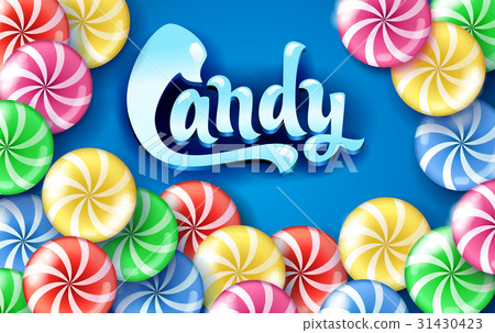 Sweet lollipop candy colorful background. Sweet lollipop candy colorful background. 31430423