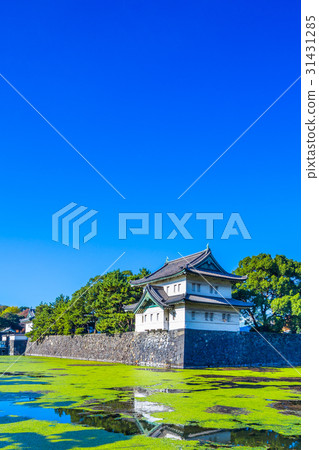 Templar of Imperial Palace Gaien Edo Castle (Sakurada double oar) 31431285