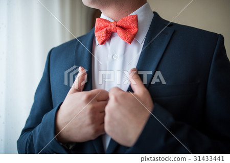 Handsome elegant young fashion man in classical Handsome elegant young fashion man in classical 31433441