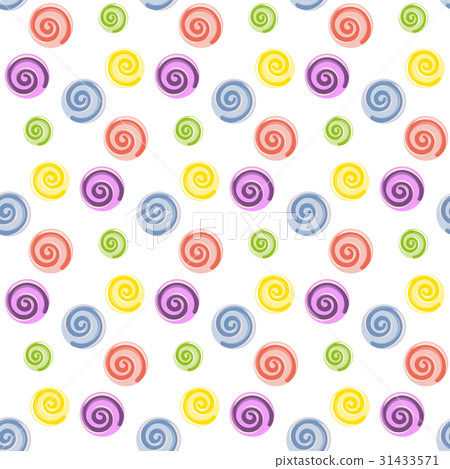 Lollipop. Candy. Seamless pattern. Lollipop. Candy. Seamless pattern. 31433571