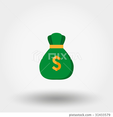 Money Bag. Icon. Vector. 31433579