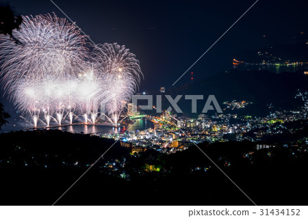 Atami sea fireworks display Atami sea fireworks display 31434152