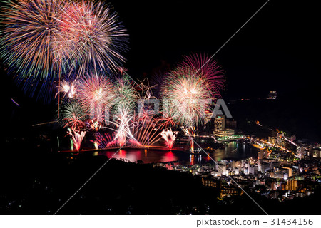 Atami sea fireworks display Atami sea fireworks display 31434156