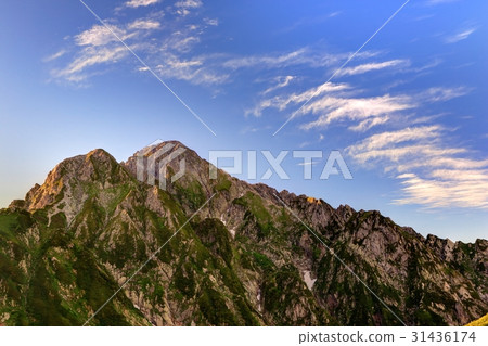 Mt. Dake of the evening light (in Hizawa) 31436174
