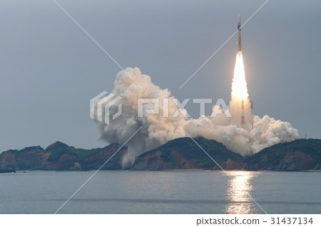 Launch of H-2A Launch Vehicle No. 34 31437134