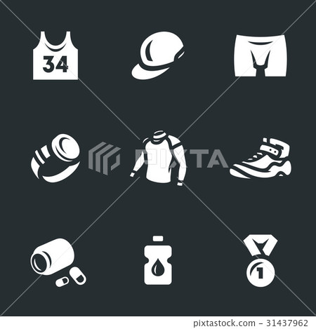 Vector Set of Sport Icons. Vector Set of Sport Icons. 31437962