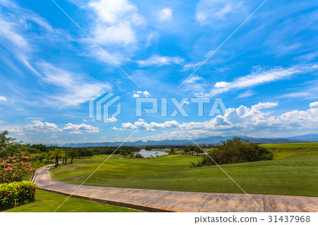 white clouds in blue sky white clouds in blue sky 31437968