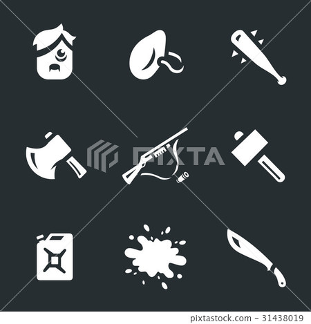Vector Set of Survival tools Icons. 31438019