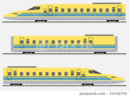 Passenger express train Vector illustration 31438749