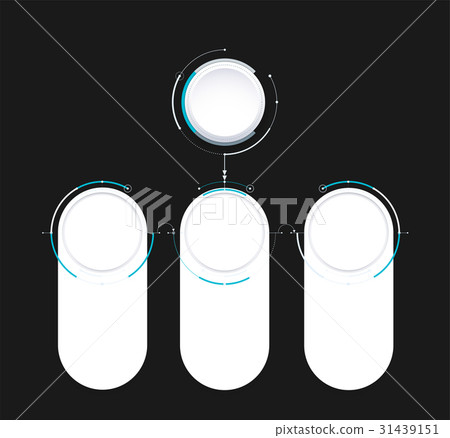 Infographic diagram template design simple design. 31439151