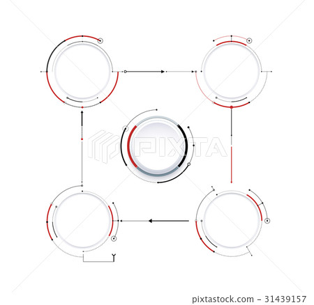 Infographic diagram template design simple design. Infographic diagram template design simple design. 31439157