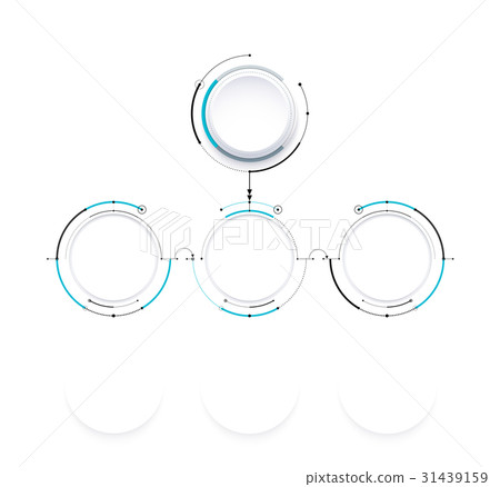 Infographic diagram template design simple design. 31439159