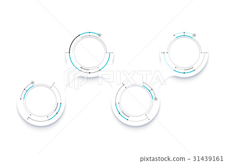Infographic diagram template design simple design. 31439161