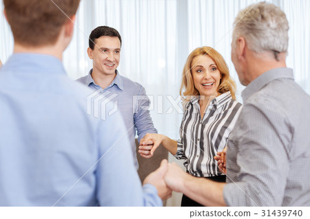 Joyful happy people enjoying time together 31439740