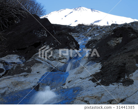 Phantom waterfall and Mount Fuji 31441385