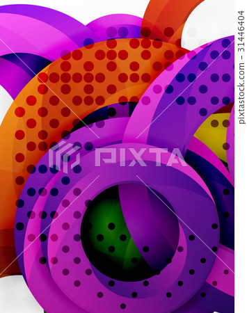 Circle background design 31446404