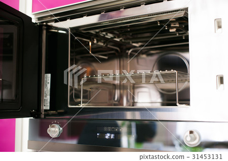 The inside of a stove new oven The inside of a stove new oven 31453131