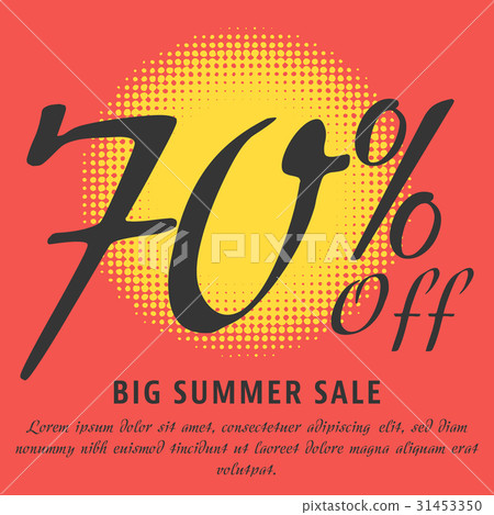 Summer sale template 31453350