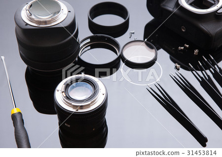 Precision optic photo lens service, adjust, align Precision optic photo lens service, adjust, align 31453814