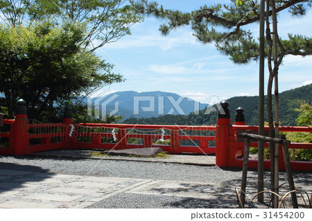 Mt. Hiei seen from inside Kurama Kurama-gama 31454200