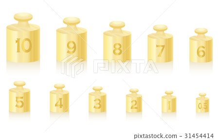 Weight Masses Gold Scale Weight Masses Gold Scale 31454414