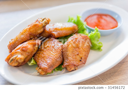 buffalo chicken wings serve with ketchup buffalo chicken wings serve with ketchup 31456172