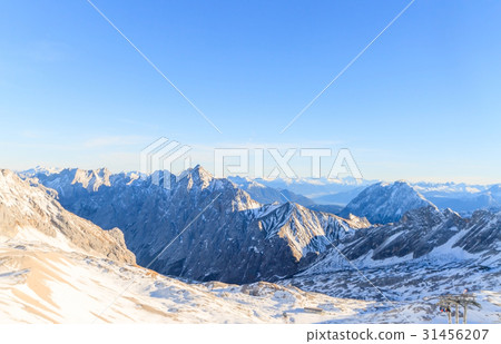 Zugspitze Glacier Ski Resort in Bavarian Alps 31456207