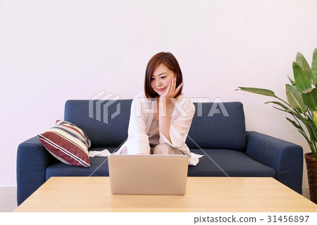 Female personal computer Female personal computer 31456897