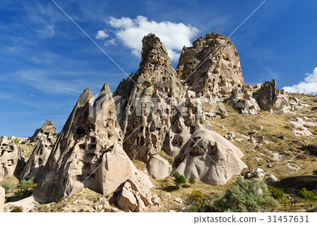 View of Uchisar castle from Pigeon valley 31457631