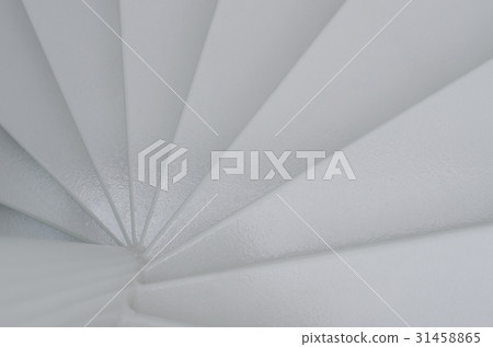 Closeup of spiral stair Closeup of spiral stair 31458865