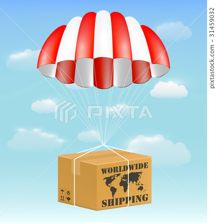carton box worldwide product shipping parachute carton box worldwide product shipping parachute 31459032