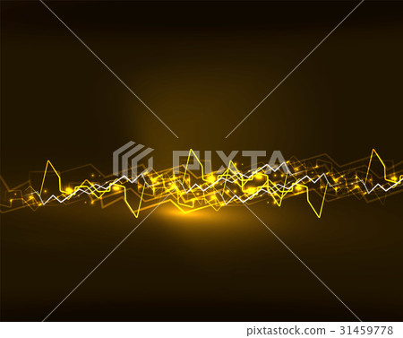 Neon lightning vector background Neon lightning vector background 31459778