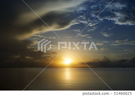 Sunset sky and the lake, thailand. 31460025