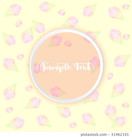 Abstract petal floral pink. flower lined art Abstract petal floral pink. flower lined art 31462191