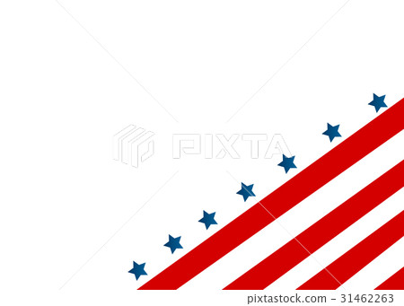 USA flag in style vector 31462263