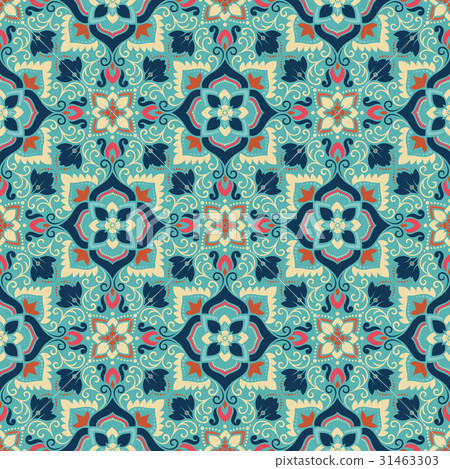 Vector damask seamless pattern Vector damask seamless pattern 31463303