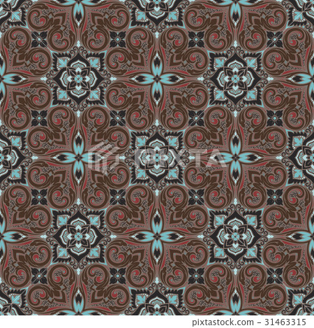 Vector damask seamless pattern Vector damask seamless pattern 31463315