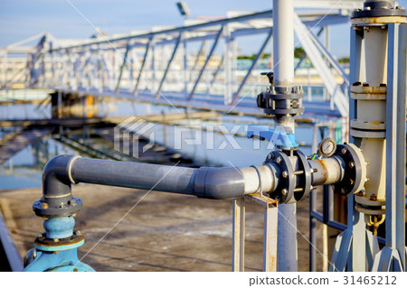 water pipe and joint in waterwarks factory 31465212