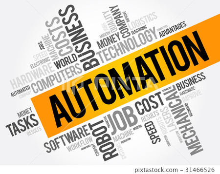 Automation word cloud collage 31466526