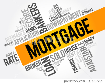 Mortgage word cloud collage Mortgage word cloud collage 31466544